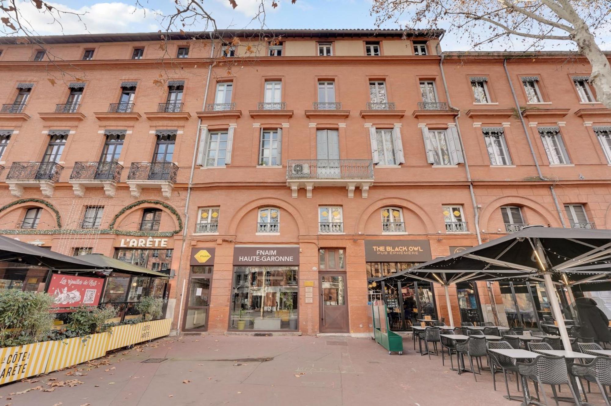 Le Floral - Cosy Studio Climatise Avec Parking Prive Et Netflix Toulouse Eksteriør billede